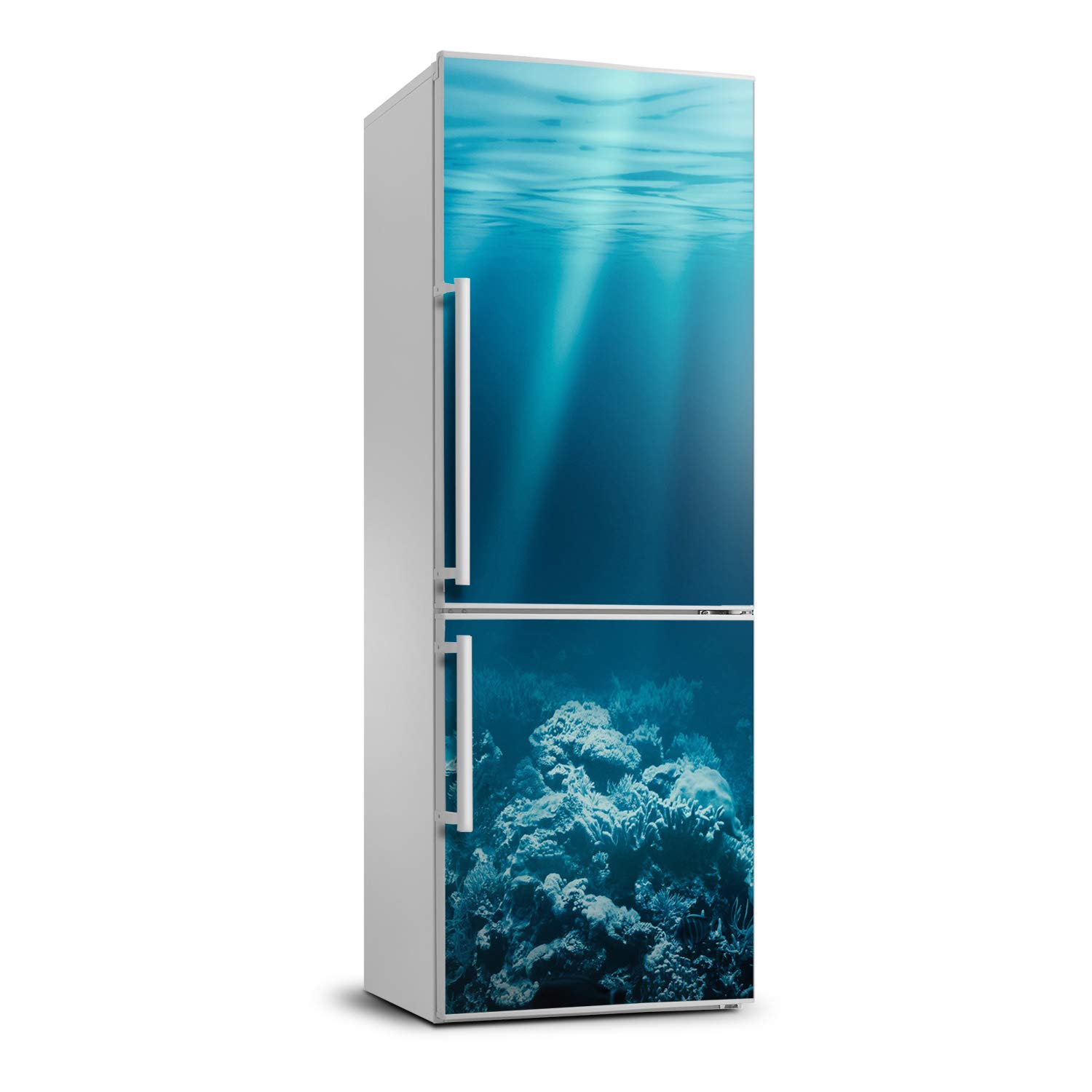 Réfrigérateur 60x180cm sur un mur décoratif Tulup autocollant frigo haut de gamme