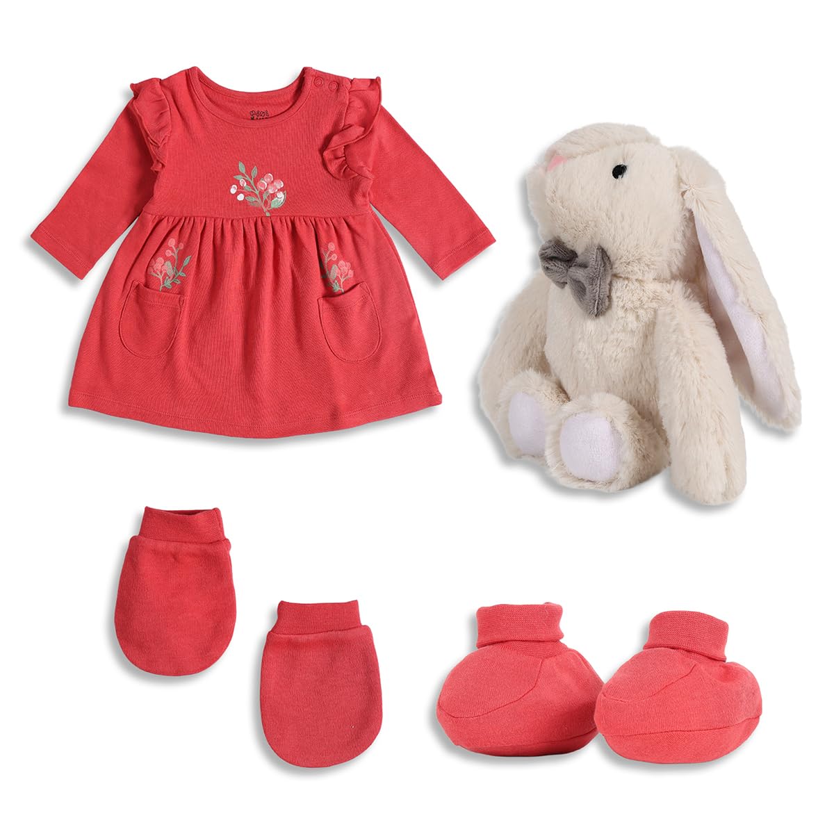 MINIKLUB Baby Knit Cotton Multi Gift Set, Pack of 1(0-3M)-image-26