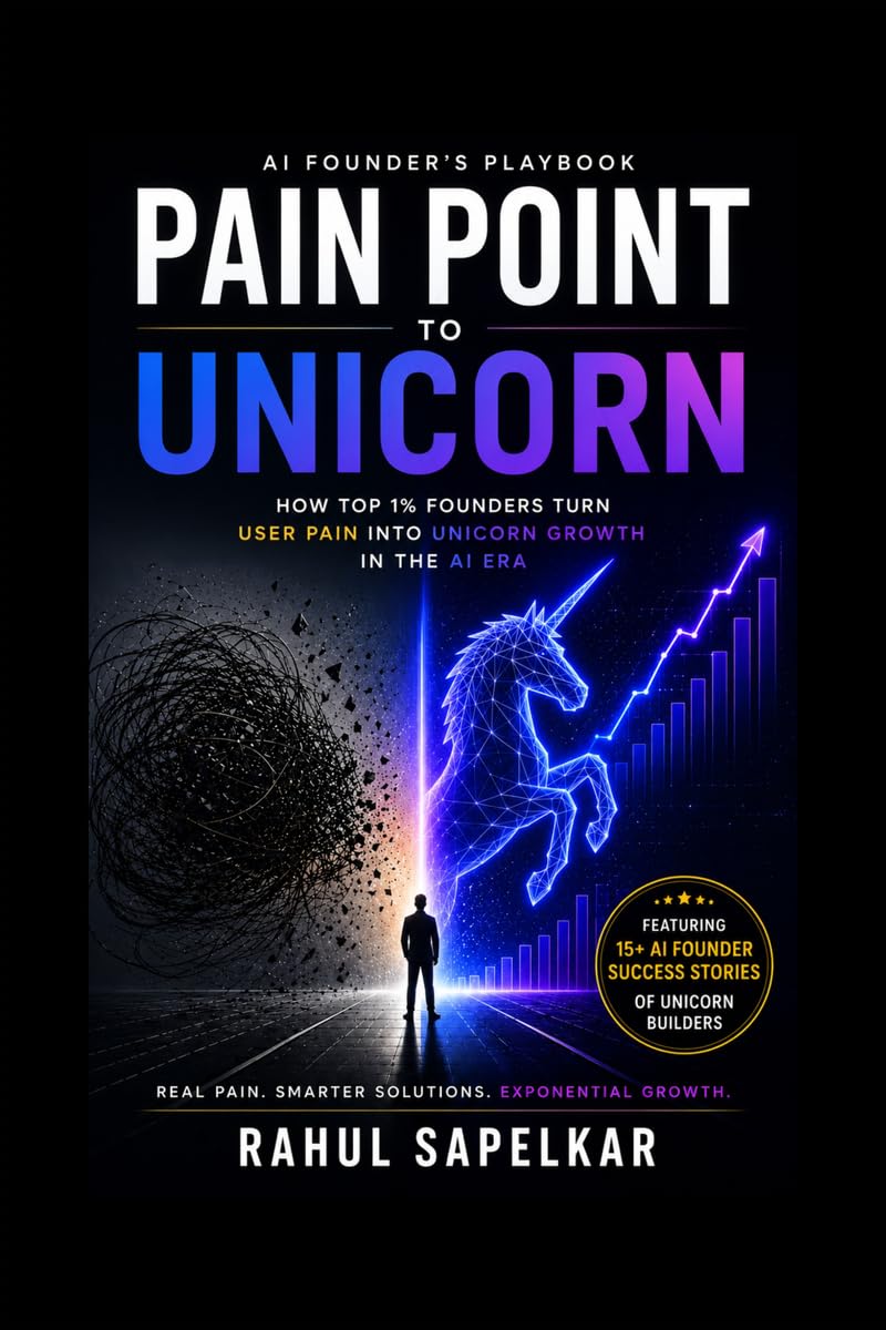 AI FOUNDER'S PLAYBOOK PAIN POINT TO UNICORN: How Top 1% Founders Turn User Pain into Unicorn Growth in the AI Era
