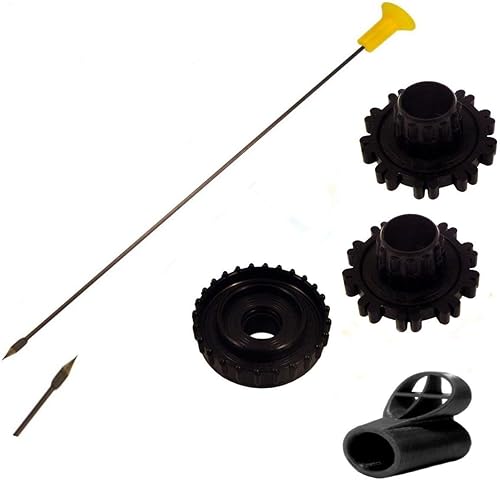 Dardos de 5.0in de longitud profesional para pistolas de calibre .40 con 2 carcajes de liberación rápida, protector de mano y vista táctica