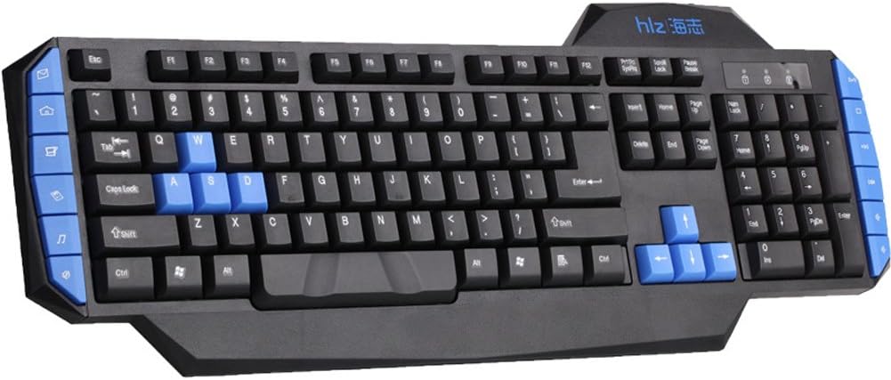 Rain520 Mechanical Computer Gaming Keyboard with Tactile High-Speed Keys - USB