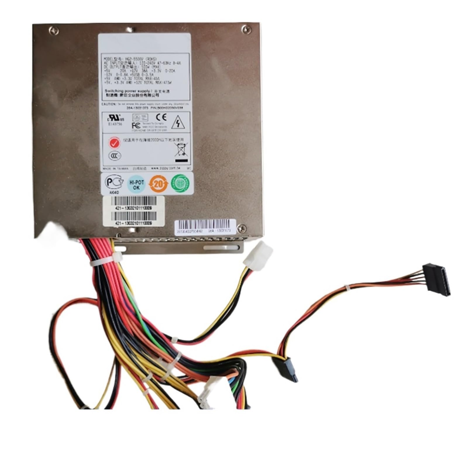 BRODEFUP 1pcs Power Supply HG2-5500V 500W