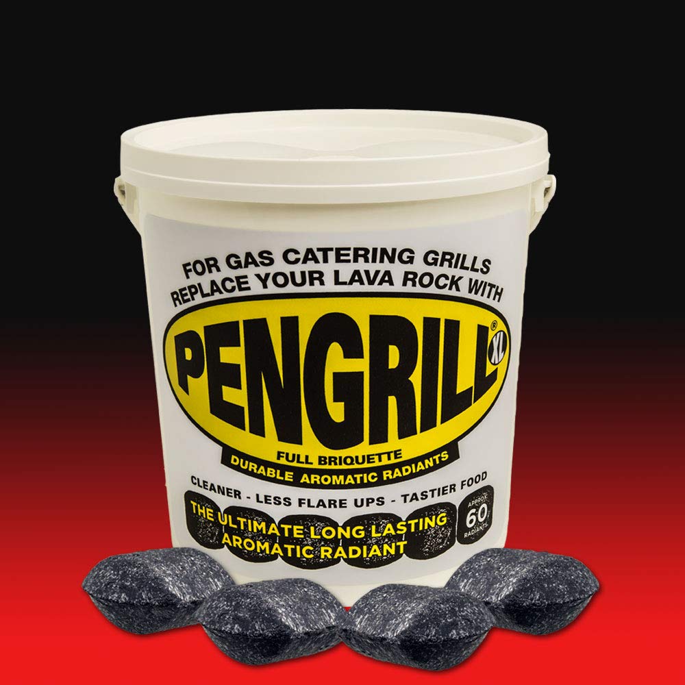PENGRILL XL 60 FULL RADIANTS Durable aromatic Lava Rock (Lavasteine) Replacement