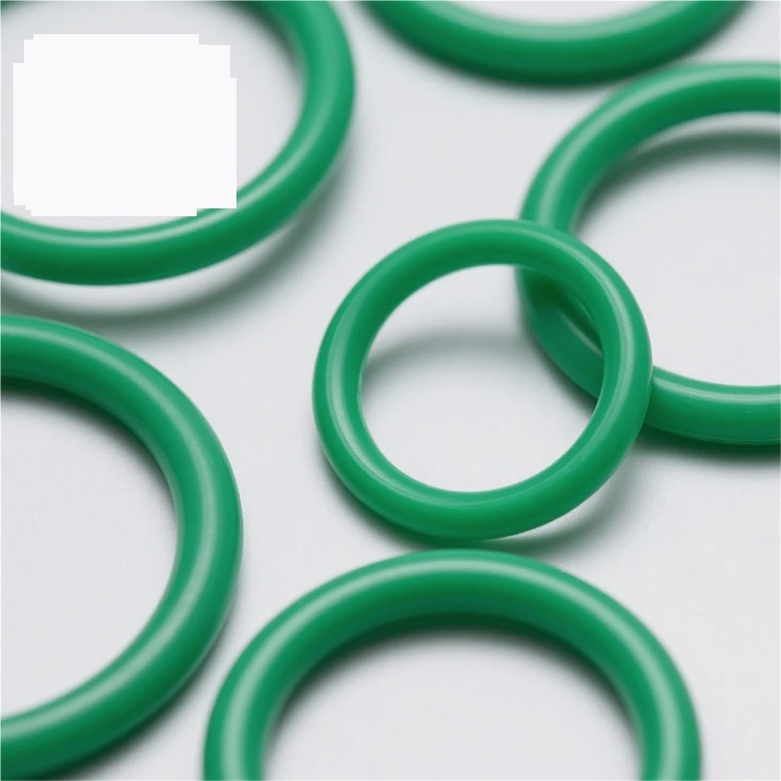 Joints toriques FKM/Viton (diamètre extérieur 34 à 58 mm, acier inoxydable 2,4 mm) -20 °C à 200 °C, huile/produit chimique for vérin hydraulique, automobile, excavatrice (50 pièces)(FKM 41x2.4)