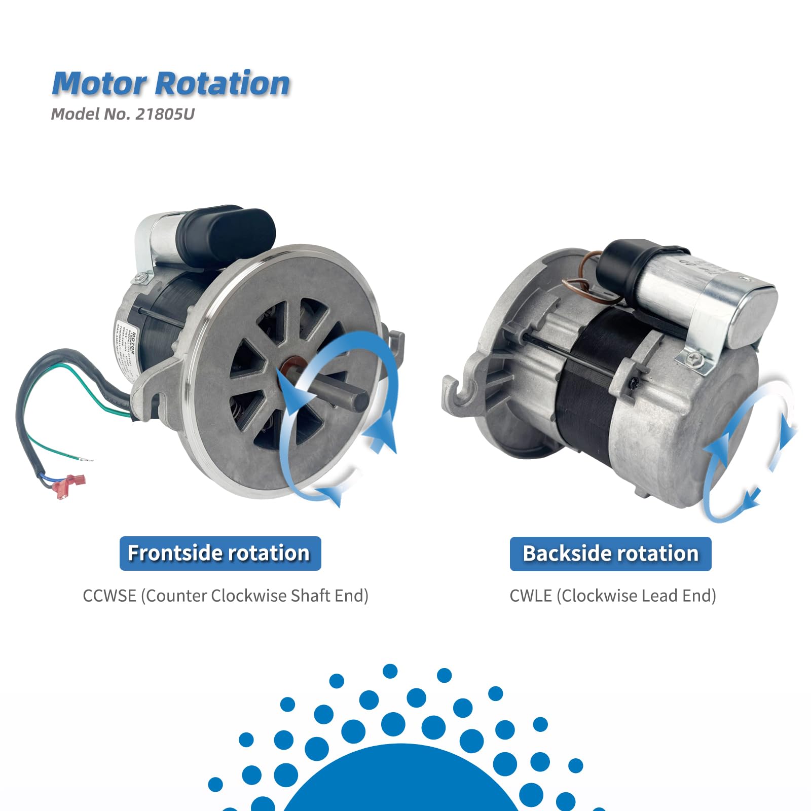 Moteur de ventilateur 21805