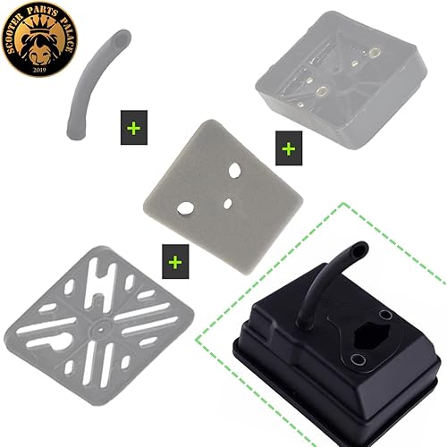 Miniatura 3 de FILTRO DE AIRE PARA Mini Baja 97cc Filtro de aire DB30-RR Doodle Bug 96cc Mini Bike Parts Hensim 2.8 hp