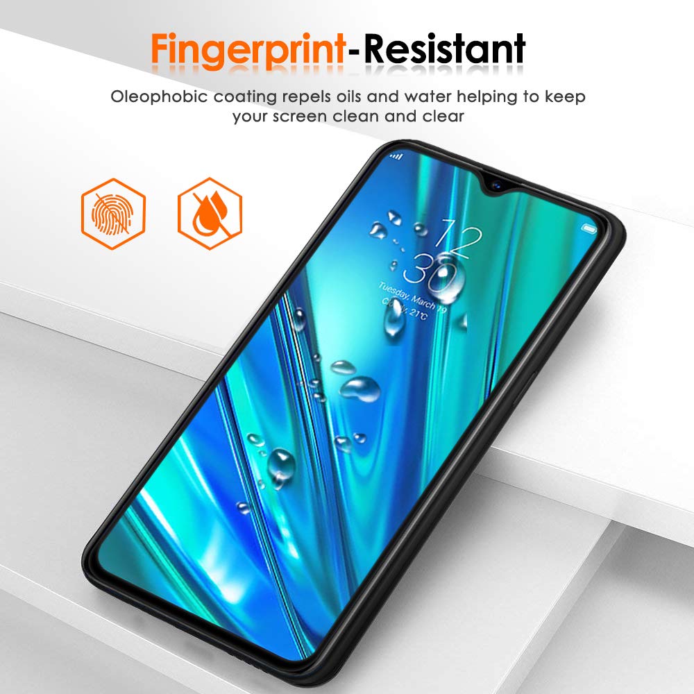 Protection écran En Verre Trempé Pour OPPO Realme XT - Couverture Complète, Anti-rayures Et Anti-choc - 3 Couches