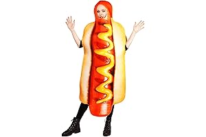 Unisex Adult Hot Dog Costume