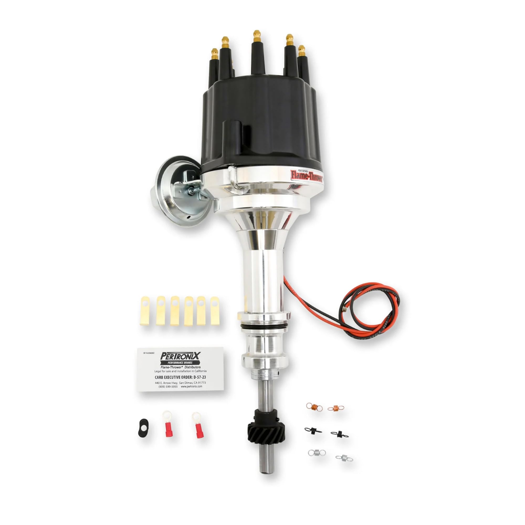 PerTronix Ignition Distributor - Flame-Thrower Billet Electronic - D131710