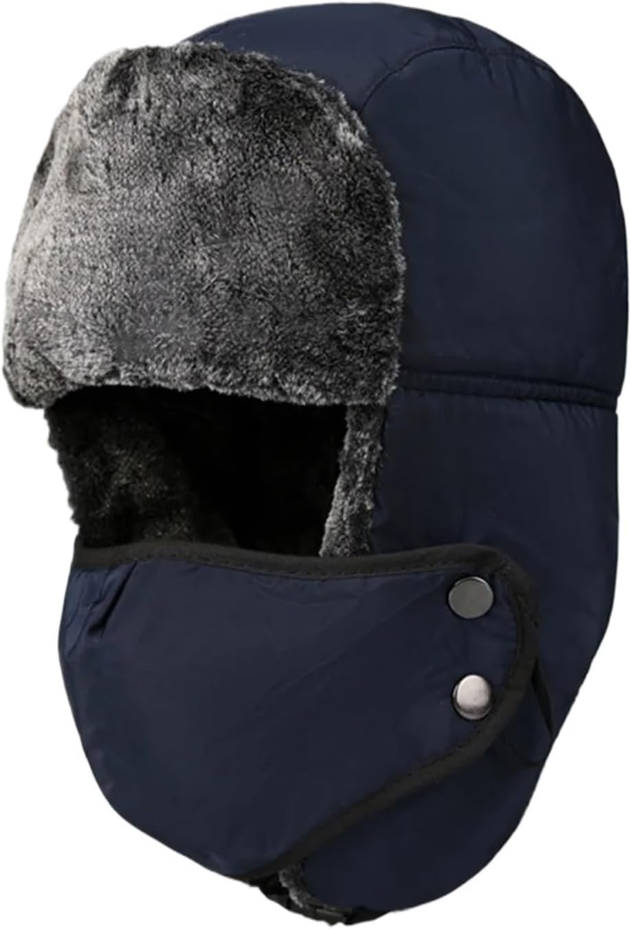 Trapper Hat 2pcs Pilot Hat Ushanka Men's Winter Trapper with Windproof Mask-Russian Trooper Hunting Skiing for Women Men
