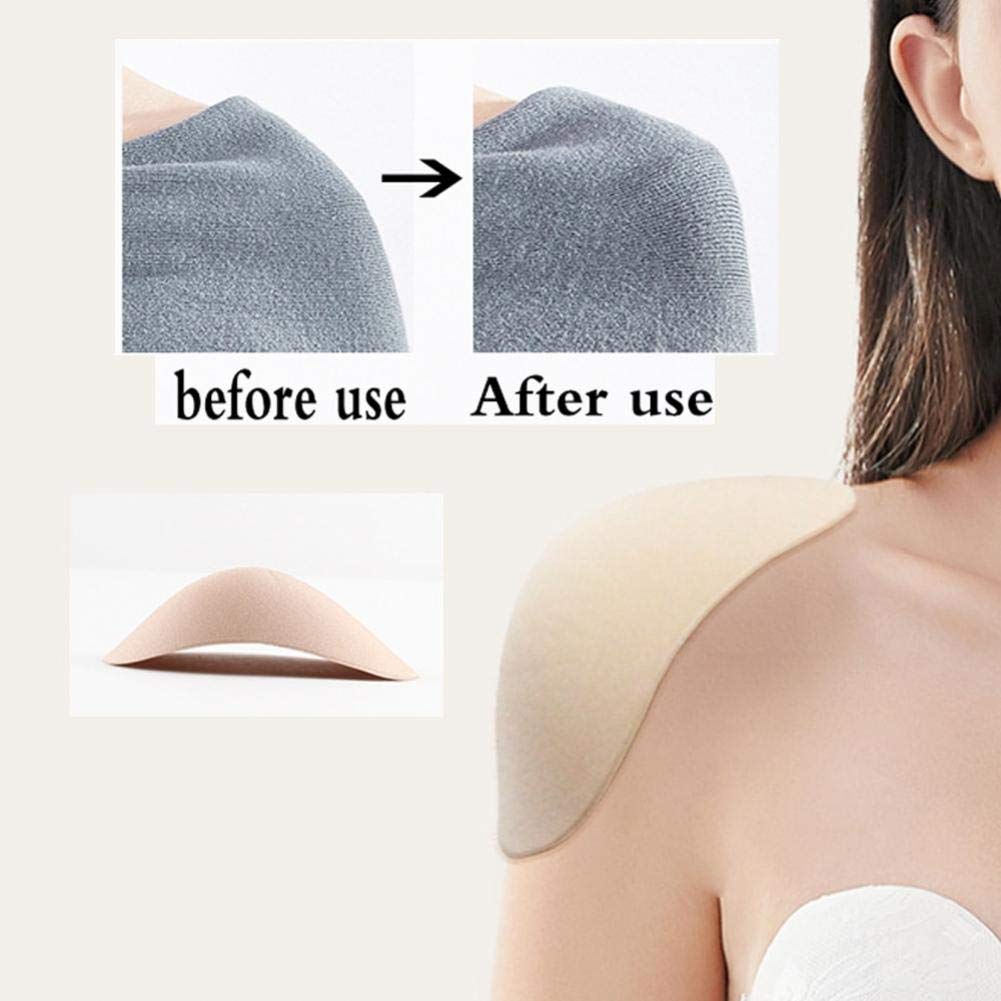 Spalline Coppia Spalla Push-up Pad Morbido Silicone Autoadesivo Spalla Enhancer