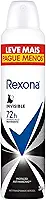 Antitranspirante Aerossol Invisible Rexona 250Ml Leve Mais Pague Menos, Rexona (A embalagem pode variar)