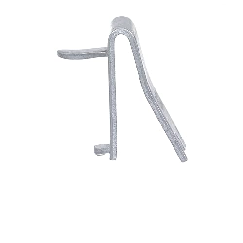 Miniatura 7 de Paquete de 32 clips universales de aluminio para estantes comerciales, estantes de exhibición, congeladores y refrigeradores, clip de repuesto para