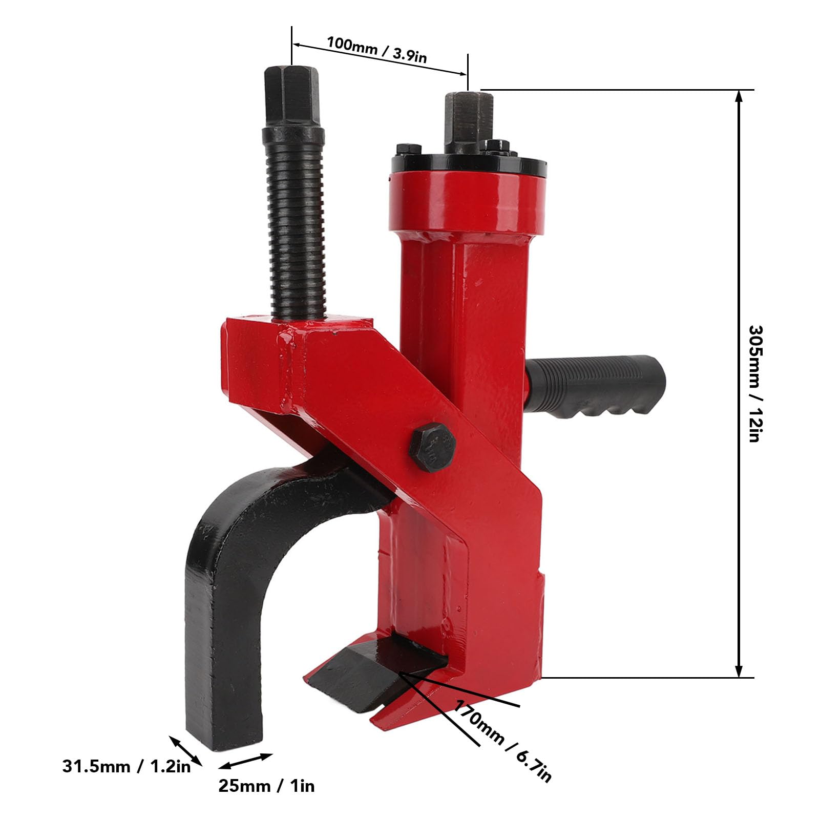Destalonador de Neumáticos Manual, Destalonador de Neumáticos Manual Eficiente y Resistente, Herramienta de con Tornillos de Ajuste Ajustables para Automóviles, SUV, Camiones,