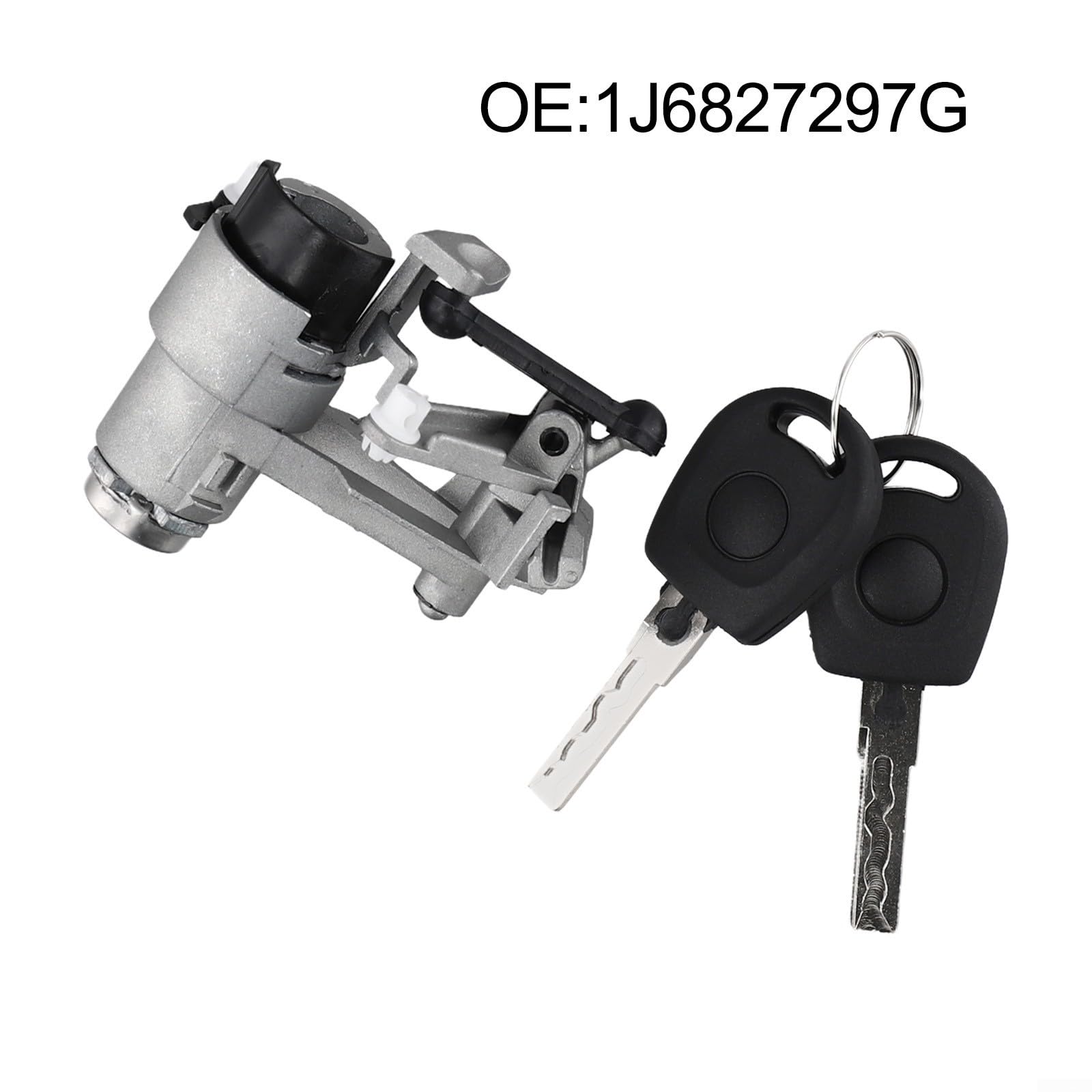 Serratura a cilindro per bagagliaio MK4 per Golf IV, con 2 chiavi, codice articolo 1J6827297G