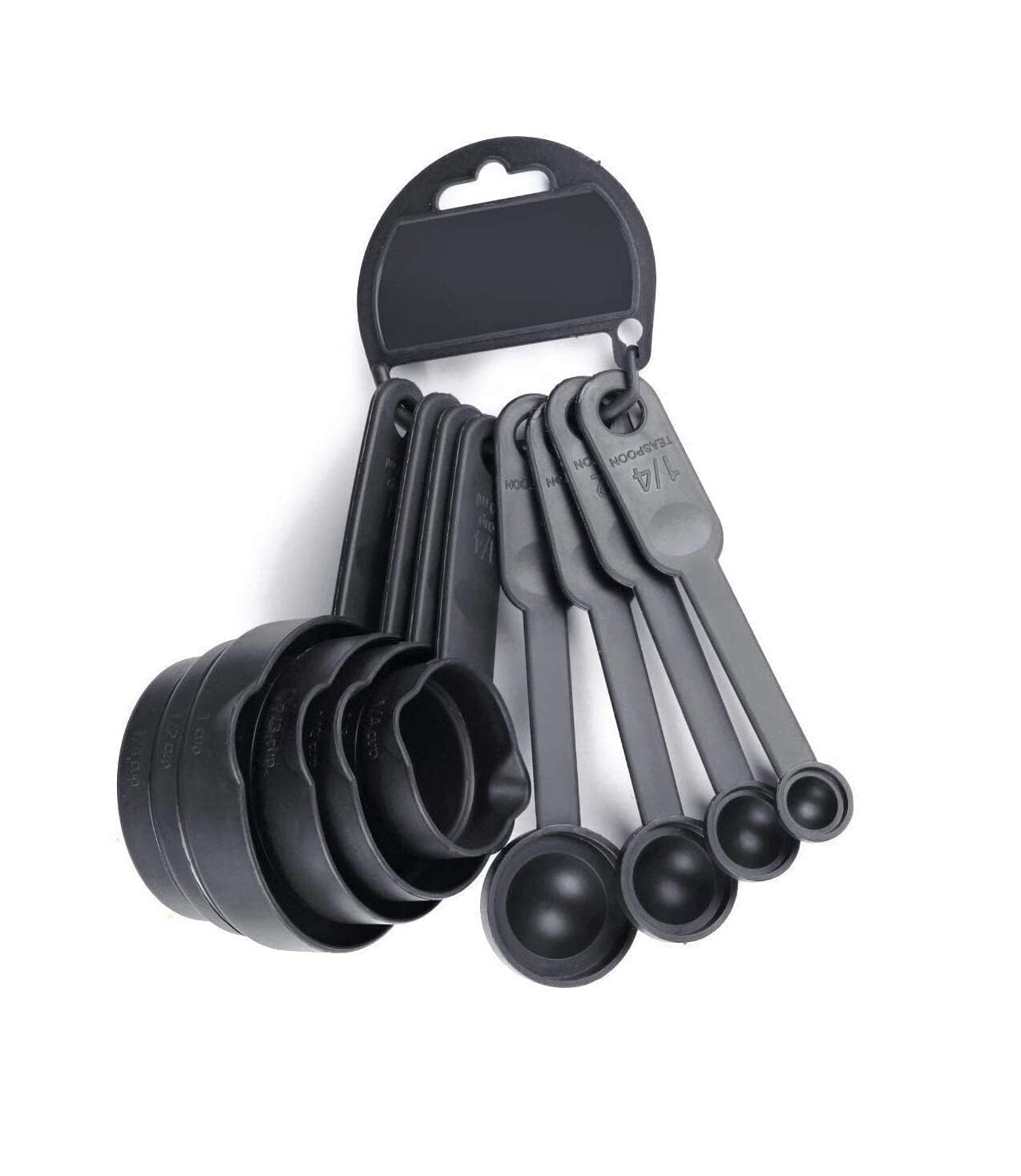 BigPlayer 10-Piece Multicolor Plastic Measuring Spoon & Cup Set – Durable, Mixed Sizes for Precise Baking & Cooking