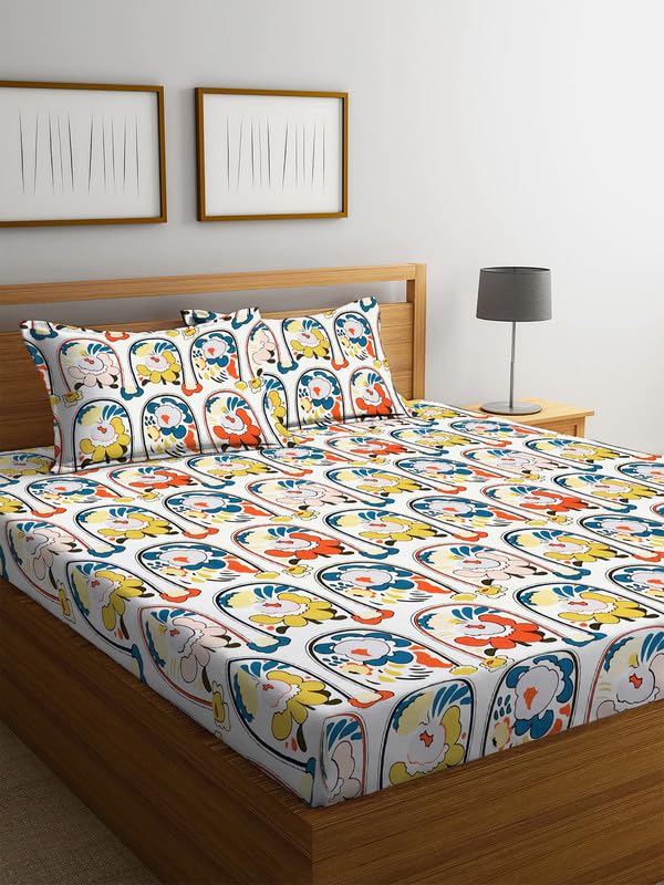 See full amazon price history chart for NHD HOME Premium Cotton Flat Double Bedsheets with 2 King Size Pillow Covers | Double Bed Breathable | Wrinklefree | Ultrasoft 220 tc Supersoft Floral | 90x90 Inches, White Green NHD HOME Premium Cotton Flat Double Bedsheets with 2 King Size Pillow Covers | Double Bed Breathable | Wrinklefree | Ultrasoft 220 tc Supersoft Floral | 90x90 Inches, White Green (B0D8DZ9VSC) Amazon Price History, Amazon Price Tracker