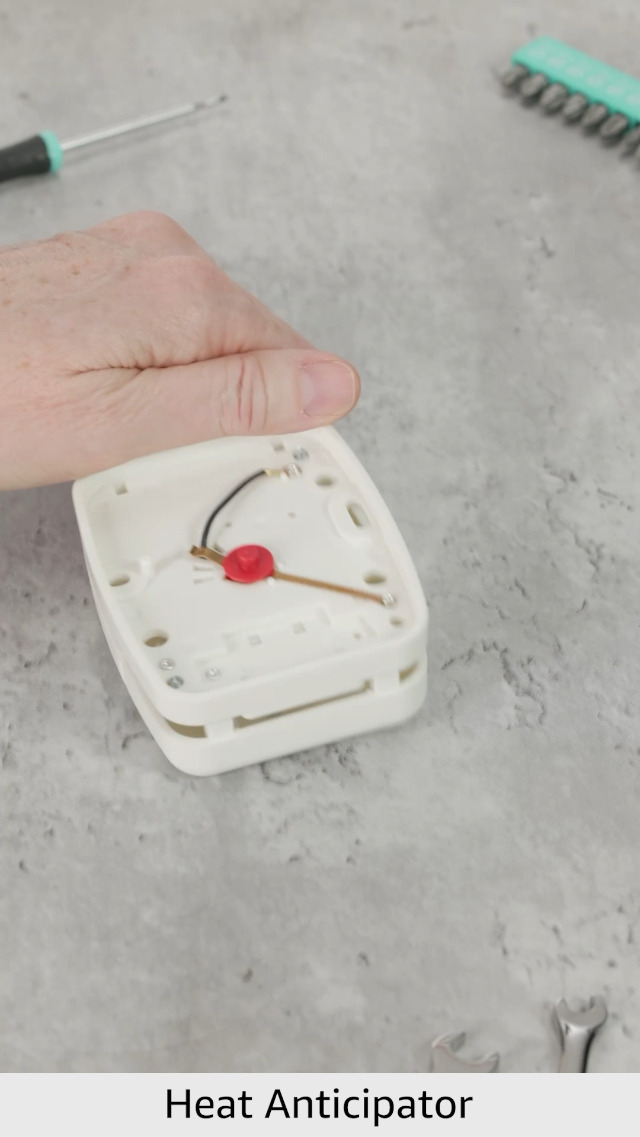 Emerson 1C21-101 Mechanical Thermostat - Cool Only, Single Stage, Mercury-Free, 50-90°F Range