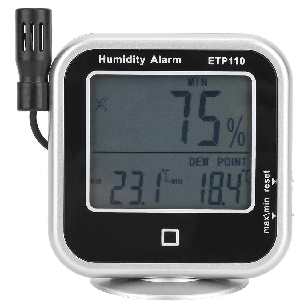 SEAFRONT Digitales Hygrometer Etp110 Taupunkt Messgerät Feuchte-/Temperatur-Taupunkt-Messgerät Für Zuhause/Labor/Lager/Werkstatt/Feld