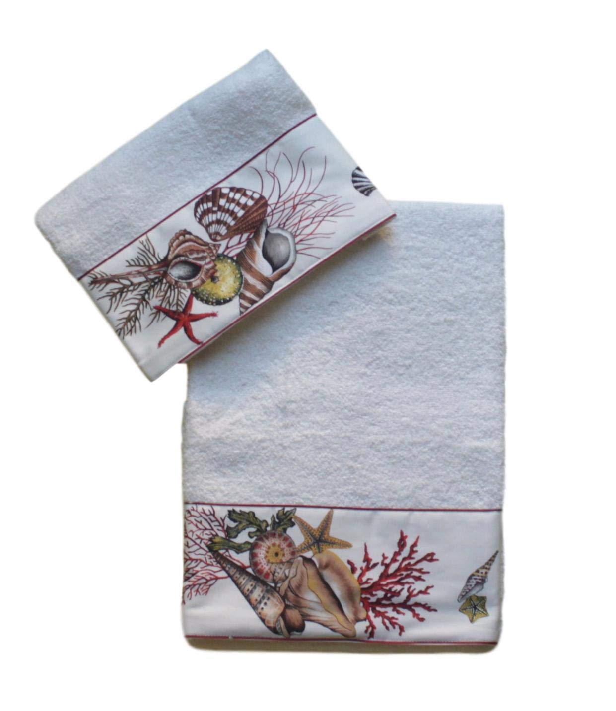 Asciugamani Natalizi Con Balza – Set Viso E Mani In Cotone 500 Gsm | Personalizzabili Con Nome | Verde Salvia, Idea Regalo Natale