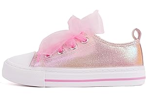 Toddler Girls Kids Sparkle Fashion Outdoor Walking Sneakers