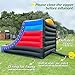 Inflatable Basketball Hoop Shot Inflatable Party Basketball Interactive Game | 10' L x 13' W x 10' H | with 5 Hoops, 4 Balls, Air Blower, Stakes for School Events