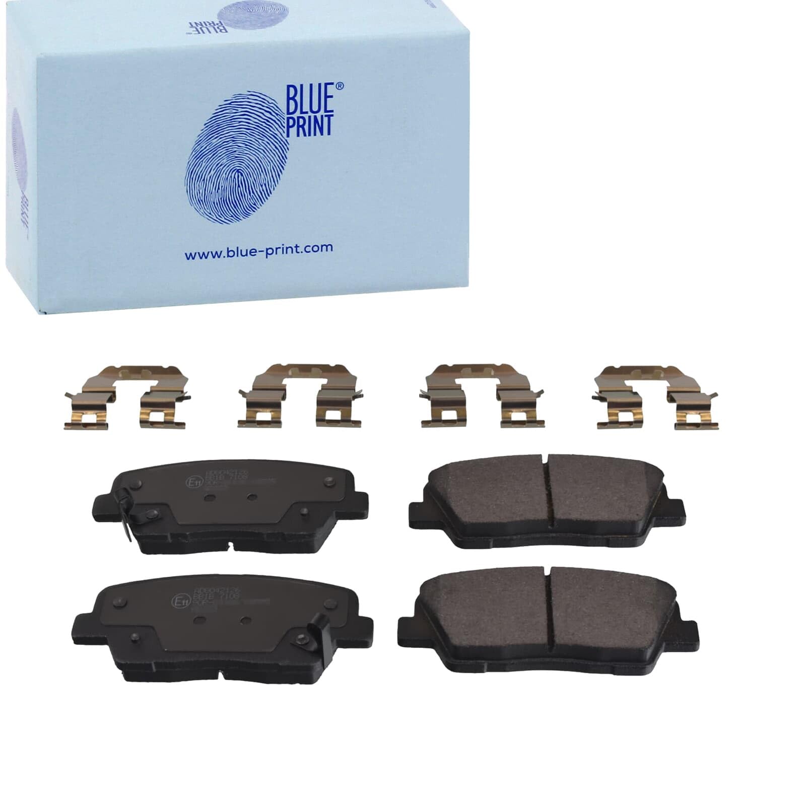 Brake Pads Set fits KIA SORENTO Mk2 2.4 Rear 09 to 15 Blue Print 58302J5A05 New