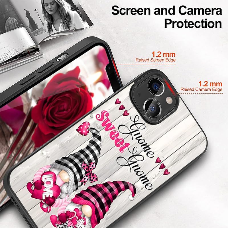 Miniatura 2 de Gnome Sweet Gnome Love - Funda para iPhone 16, 15, 14, 13, 12, 11 Pro Max, Galaxy S25, S24, S23, S22, S21, S20, FE, Note 20, Ultra A16, A15, A14,