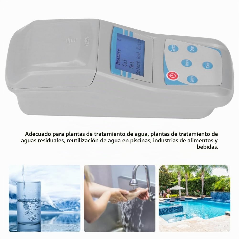 Medidor de Turbidez Digital, Microcomputadora, Medidor de Turbidez Portátil Inteligente, Comprobador de Calidad del Agua.