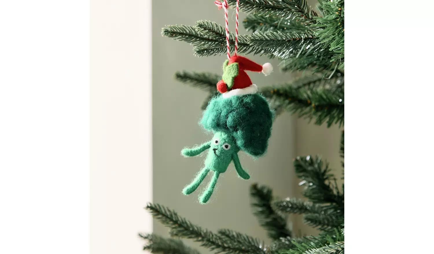 Aidni Multicolor Single Broccoli Christmas Hanging Ornament