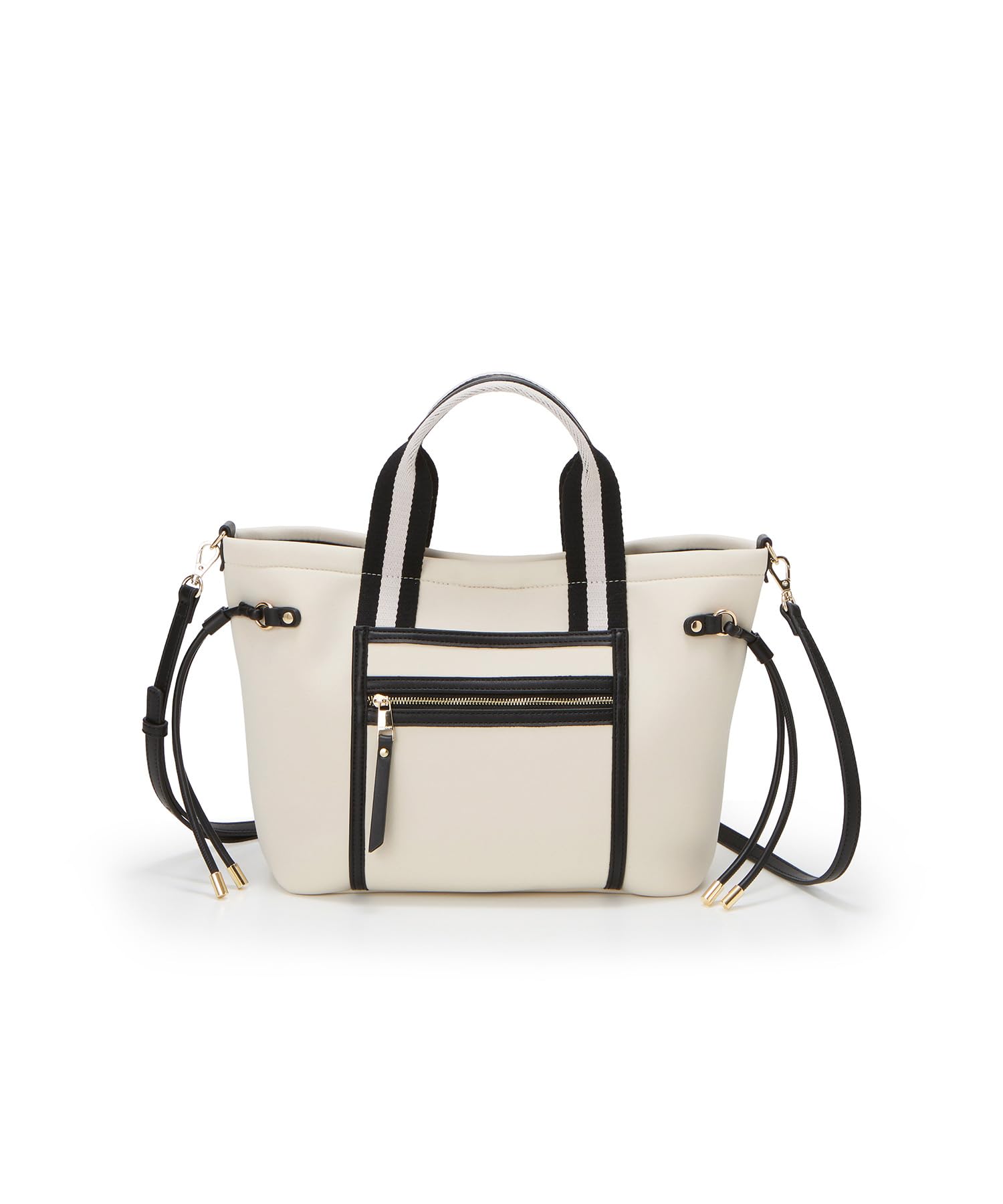 【TREASURE TOPKAPI】ネオプレン フロントポケット 2way ショルダー付き ミニトートバッグ