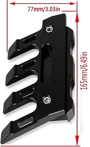 Miniatura 3 de EMLEVO Accesorios para motocicleta protección contra caídas protección lateral guardabarros deslizadores de aluminio CNC para Yamaha XT660Z R XT660X