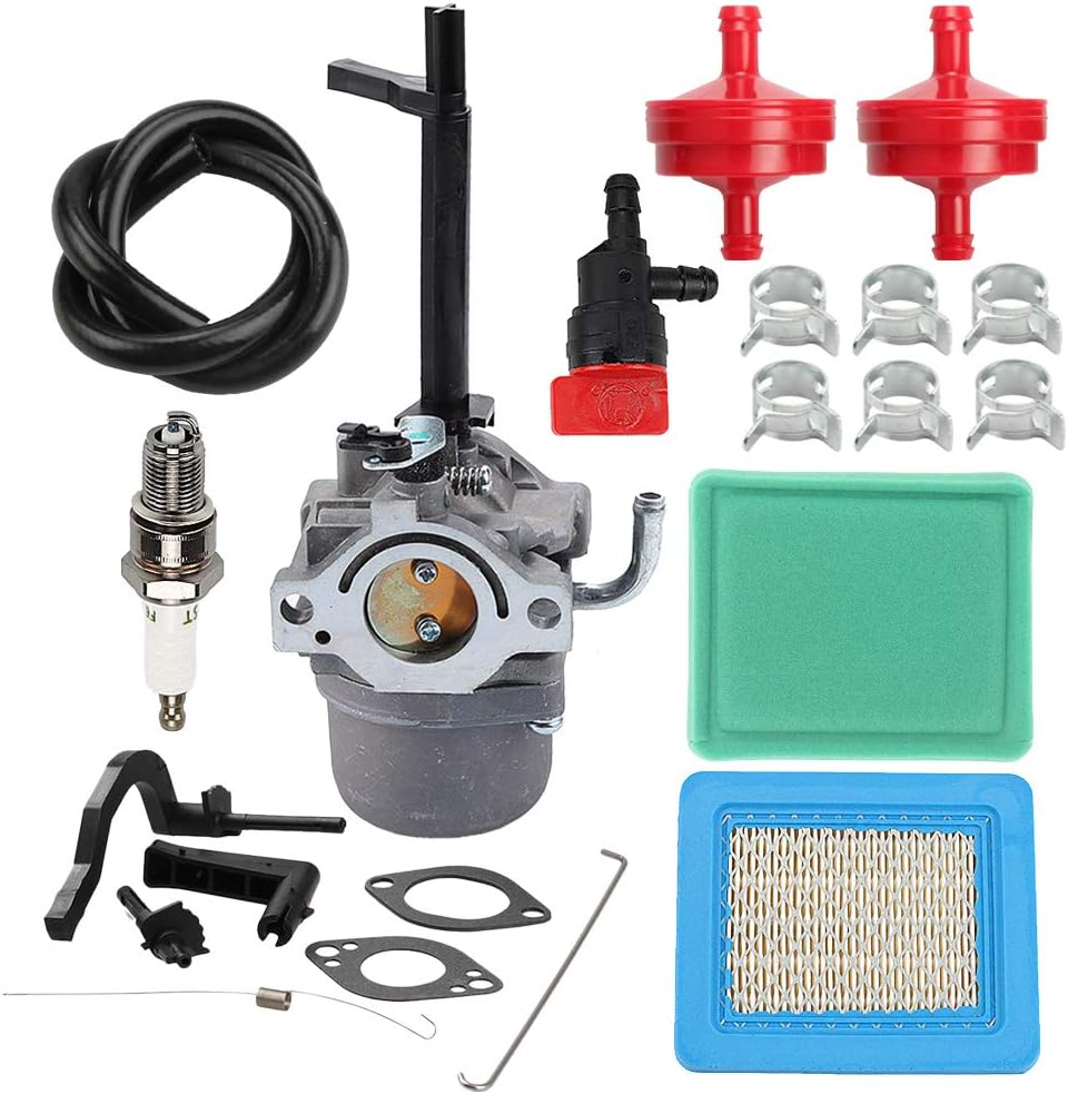Allong Carburetor Air Filter Fuel Hose Filter Shut Off