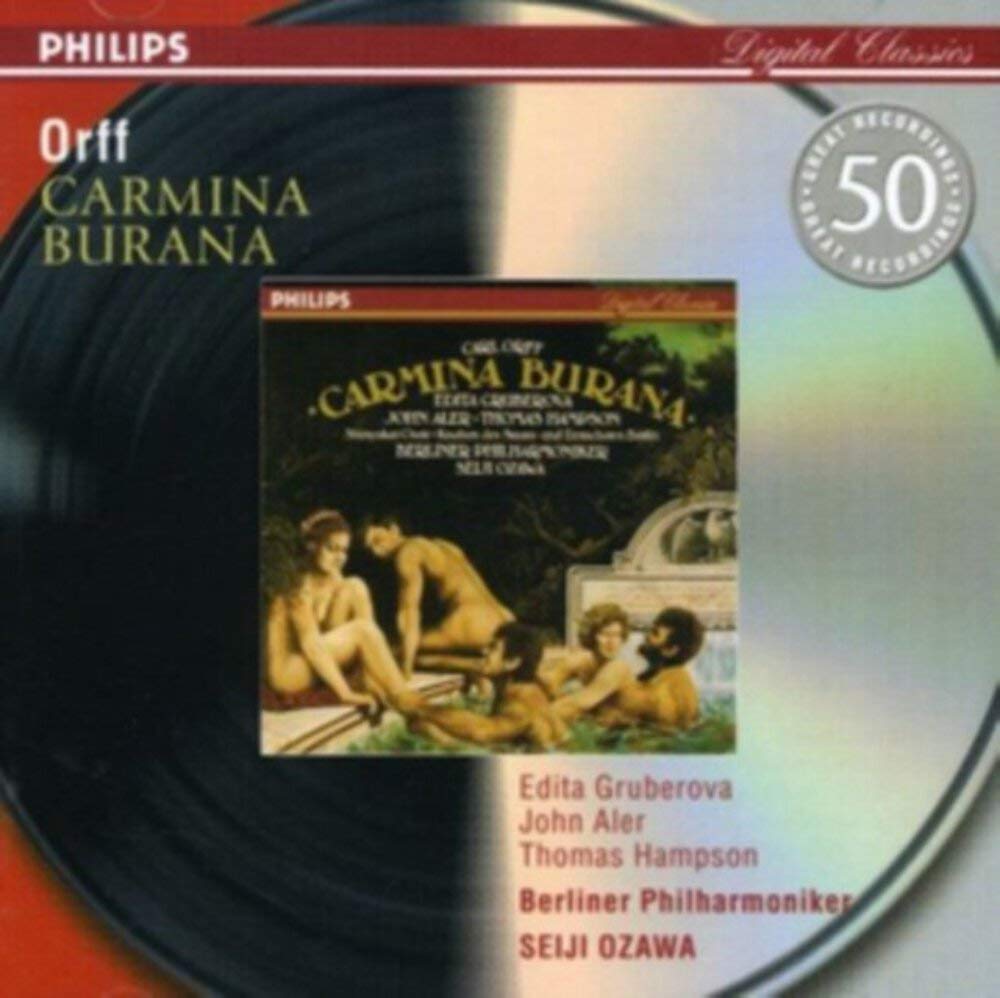 Orff: Carmina Burana [Audio CD] GRUBEROVA / HAMPSON / BERLIN PHIL ORCH / OZWAWA; ORFF,CARL; OZAWA,SEIJI and BERLIN PHIL ORCH