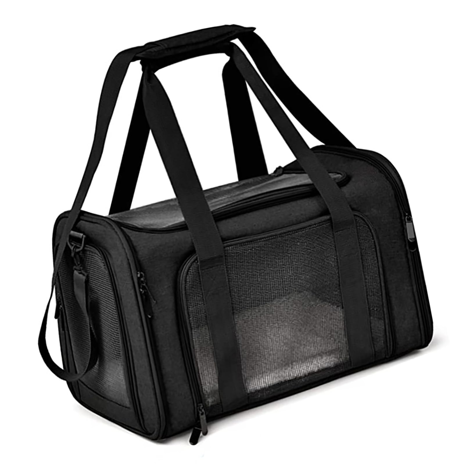 Sac de transport pour animaux Karlak vert pliable et léger