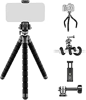 Vista 9 de NEEWER Trípode magnético flexible para teléfono compatible con Magsafe iPhone 15 Pro Max 14 Series Android, Mini Vlog Soporte de trípode