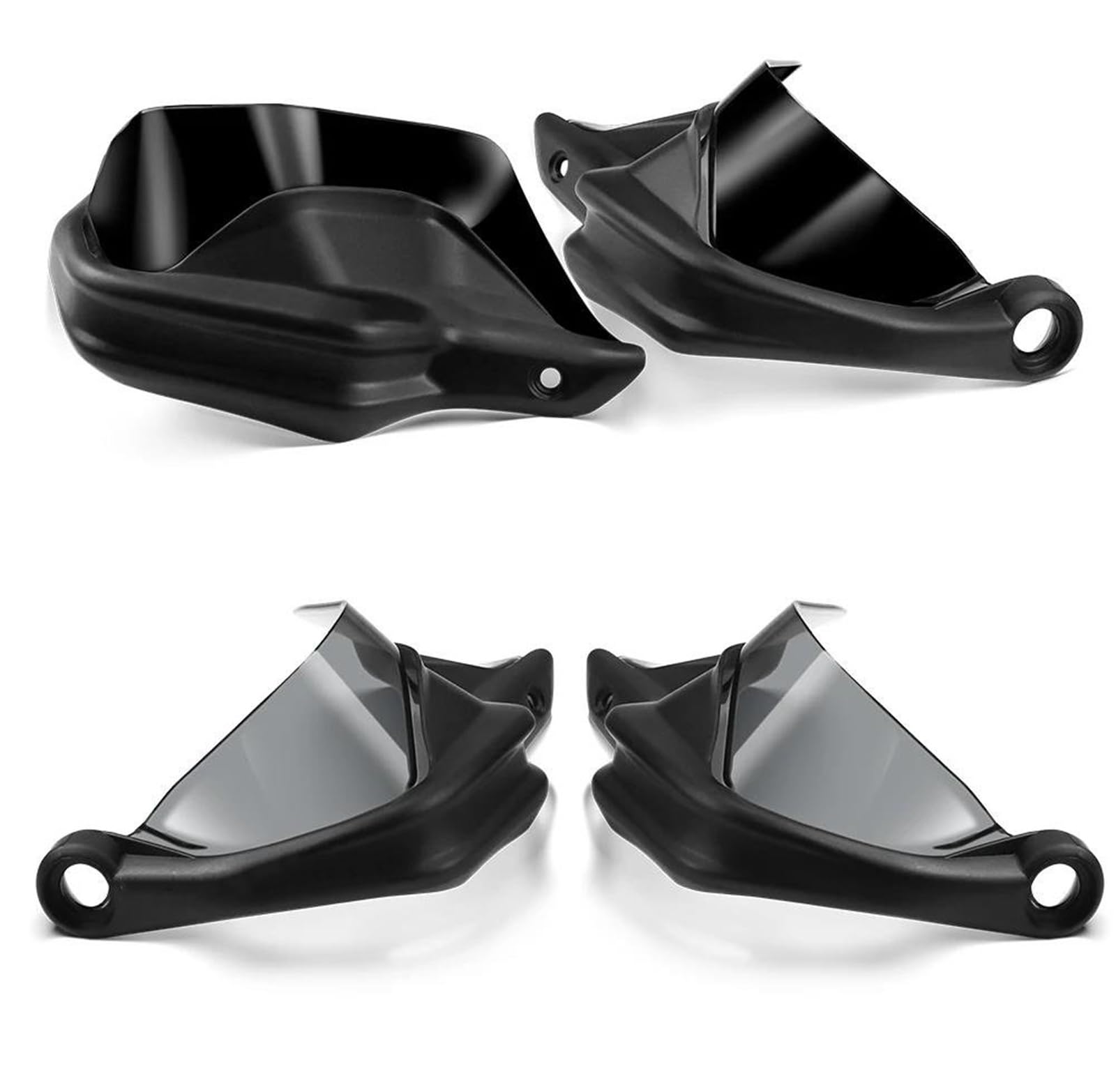 Protege Main Moto Protège-Mains De Guidon pour Moto pour KYMCO AK 550 AK550 - Protection Contre Le Vent Et Les Projections Protège-Mains(Protège-Main)