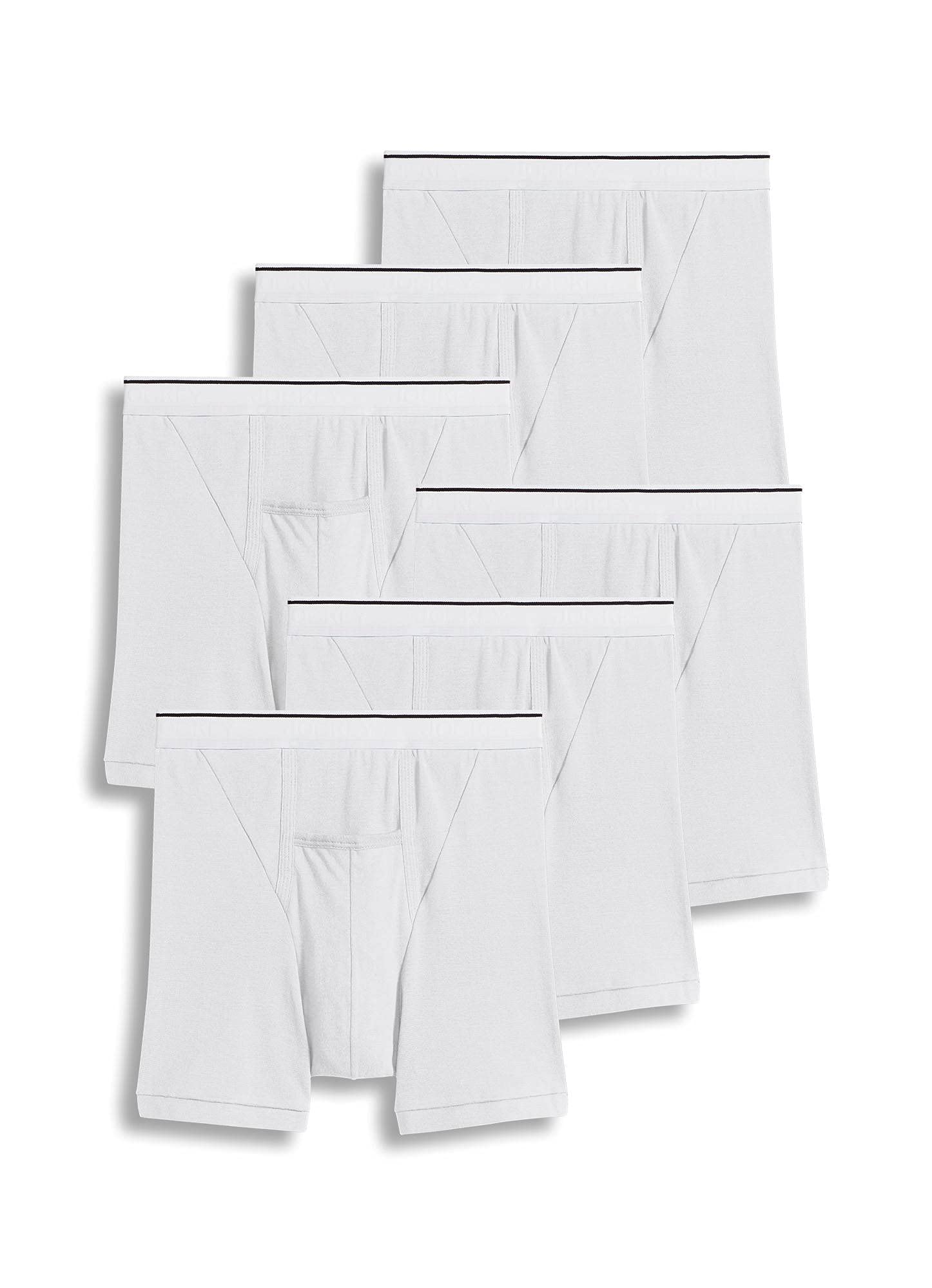Jockey Men's Underwear Pouch Boxer Brief - 6 Pack
