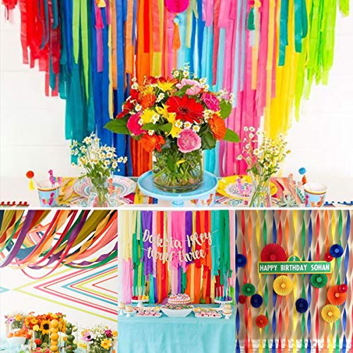 Coceca COCECA2020061101 12 Rolls 984Ft Crepe Paper Streamers In 12 Colors thumb #6