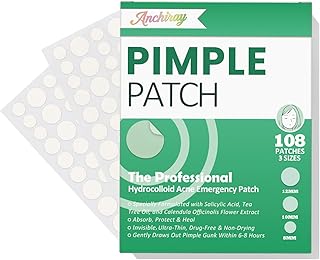 Parches para acné, parches de espinillas, tra...