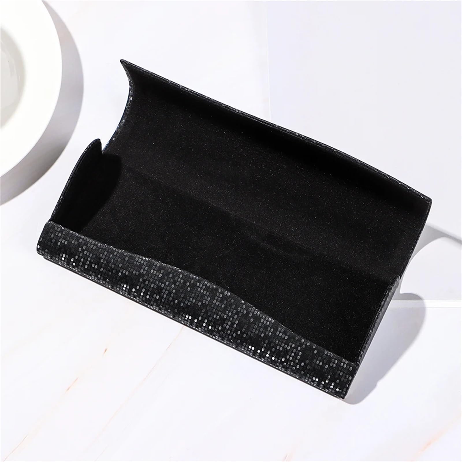 étui à lunettes, Étui à lunettes résistant la compression/imperméable, boîte en fer