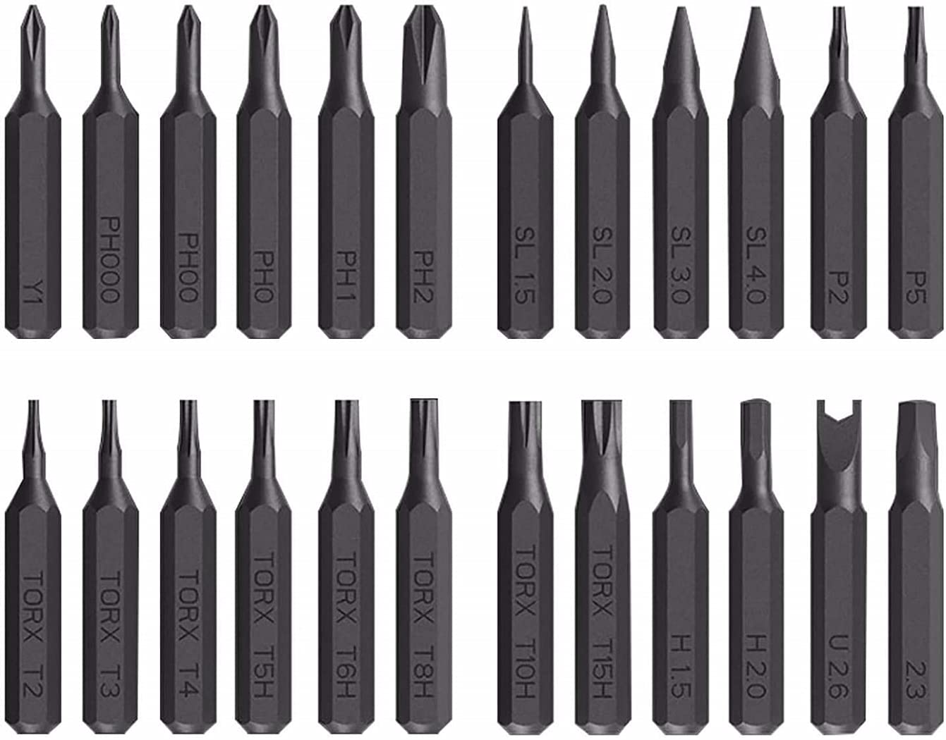 Xiaomi Wiha - Set di cacciaviti di precisione, 24 punte magnetiche per cacciavite, mini cacciavite, kit di riparazione per dispositivi elettronici