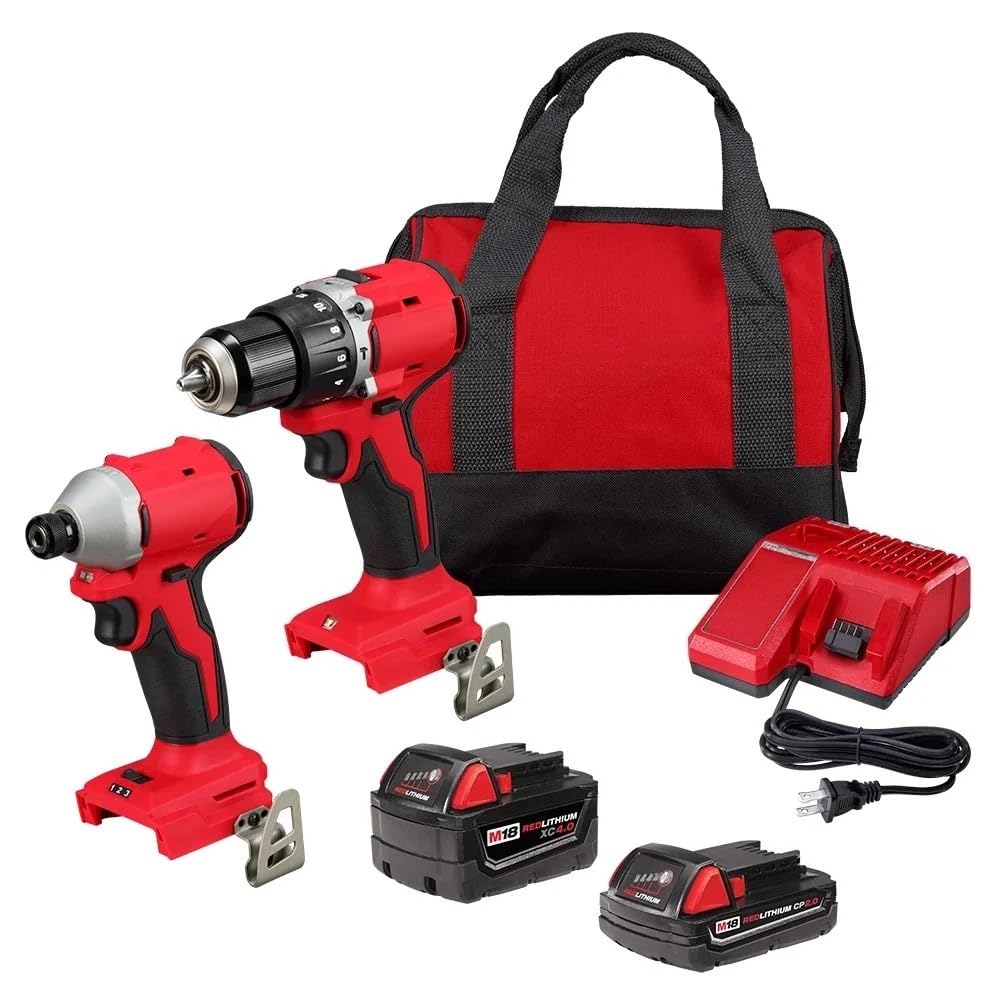 3693-22CX for Milwaukee M18 Compact Brushless Cordless Hammer Drill Kit