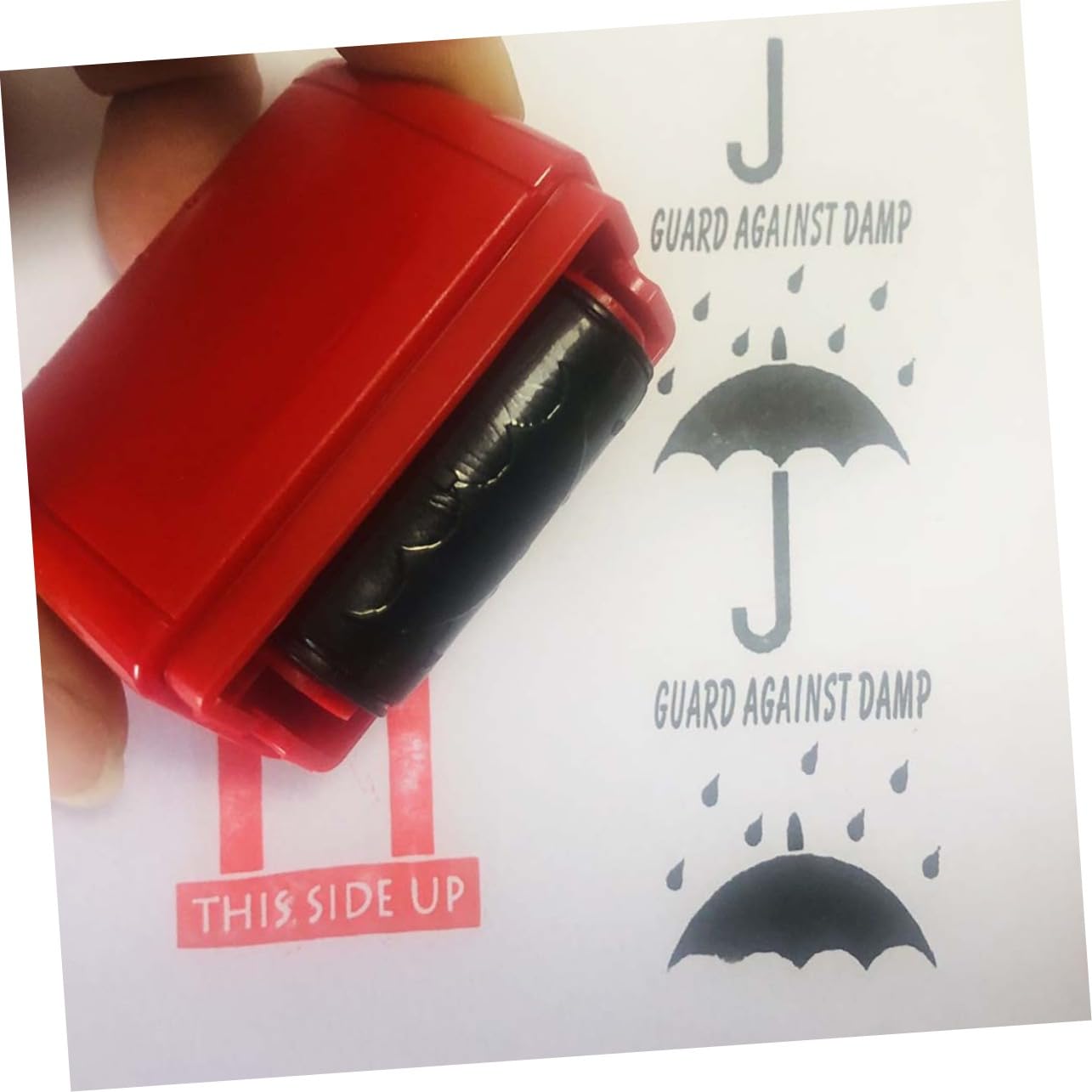 MAGICLULU 3pezzi Mini Roller Stamp Autoinchiostrante Per Protezione Privacy Stampante Messy Code Leggera e Portatile Per Ufficio e Documenti Sensibili Migliaia Di Impressioni Senza