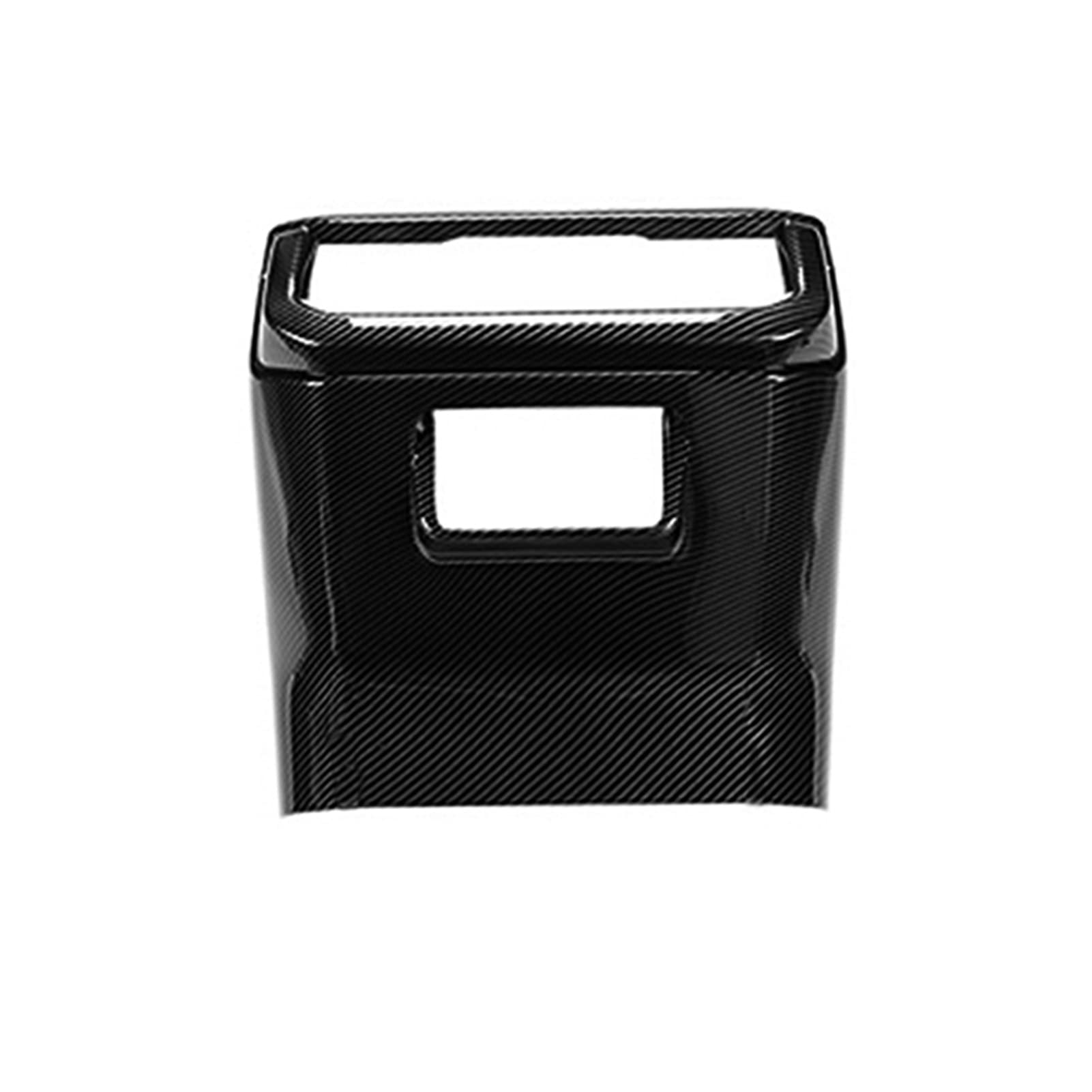 Rear Air Vent Trim Cover For Hummer EV - Anti-Kick Protector, Carbon Fiber Pattern (2022-2025+)