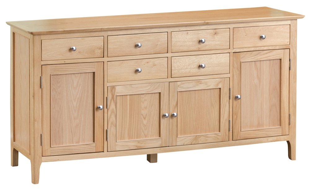 Arklow Oak Large Sideboard / 3 Door 3 Drawer Cupboard/Living Room