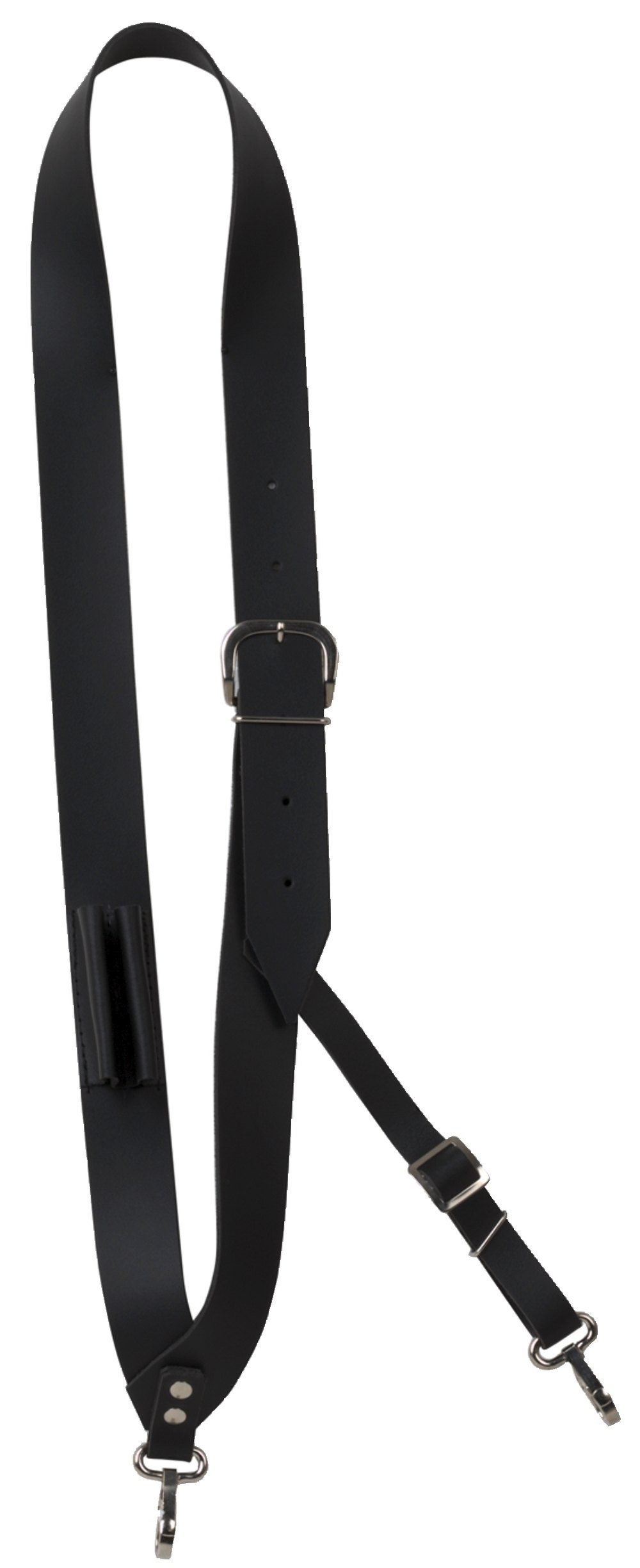 GEWA marching drum sling/strap, 4 cm wide, high quality leather, with stick holder and drum eagle, Made in Germany