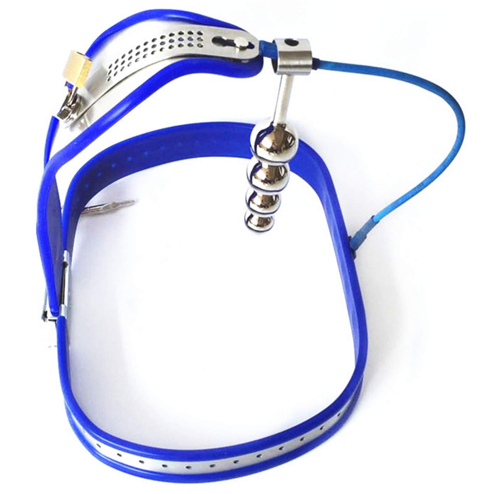 Set Di Giocattoli BDSM In Acciaio Inossidabile Per Donne Con Cintura Di Castità Rimovibile, Plug Anale E Vaginale, Dispositivo Di Restrizione Invisibile, Set Di Giocattoli Estremi Per Donne