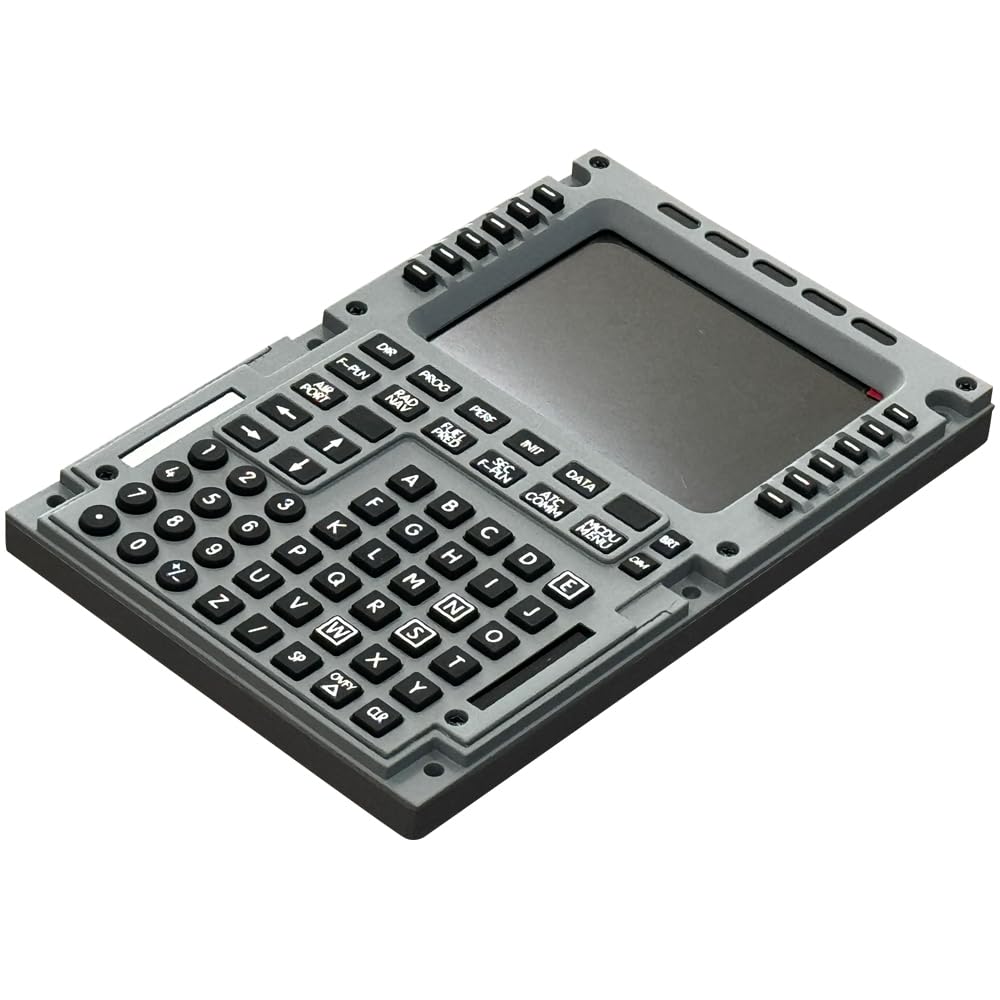 MCDU Multi-Function Control and Display Unit for Airbus A318, A319, A320, A321, A330/A340 Family simulators. Perfect compatibility with X-Plane v11/12, MSFS 2020