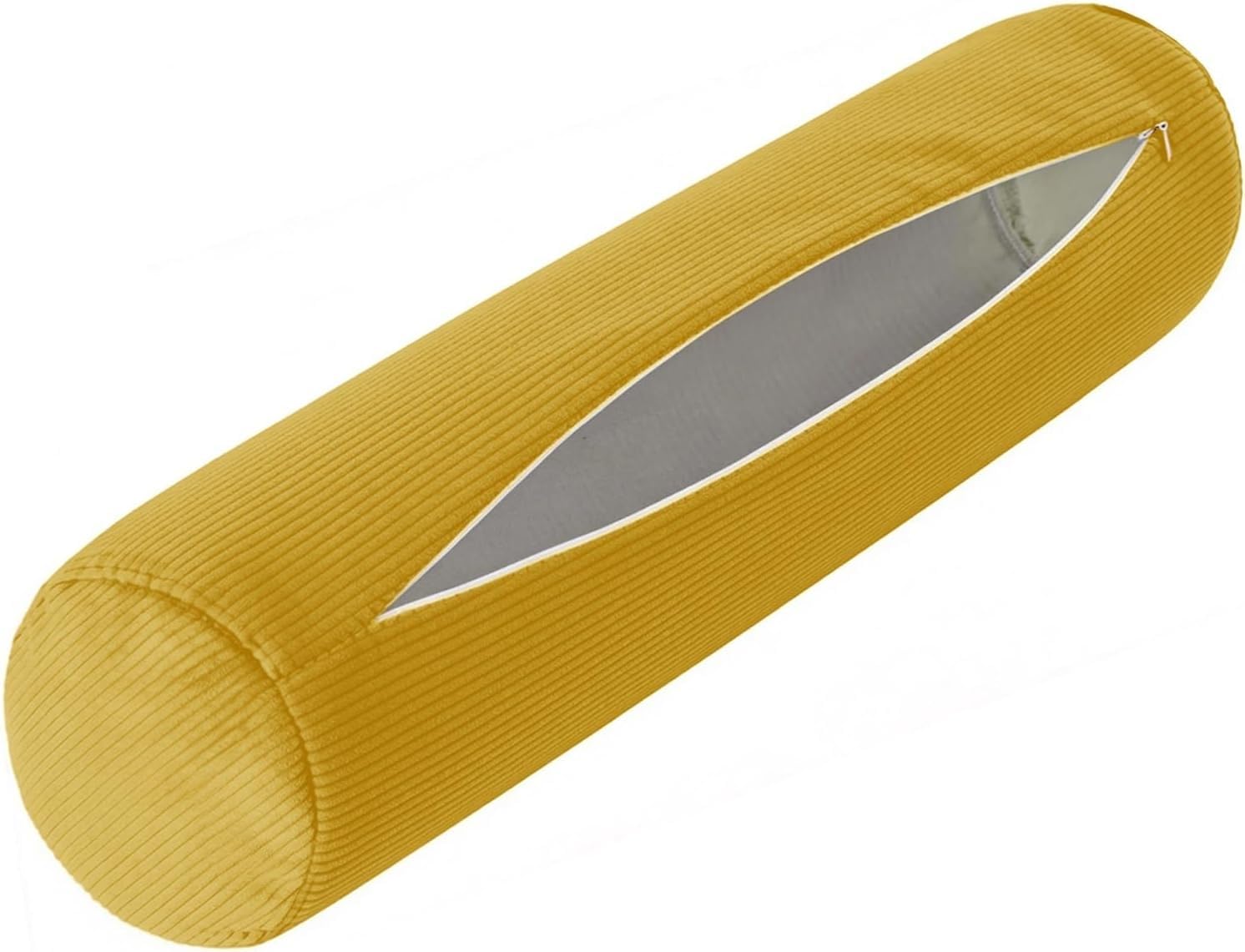 Neck Roll Pillow Case Cover Only - Cervical Pillowcovers with Zipper Cylinder Soft Bolster Pillowcases for Cylindrical Cushion(4,80x12cm/31x5")